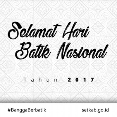 Hari Batik Nasional 2017